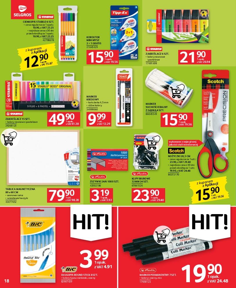 Gazetka promocyjna Selgros str. 18