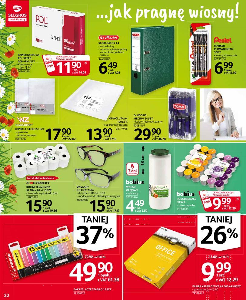 Gazetka promocyjna Selgros str. 32