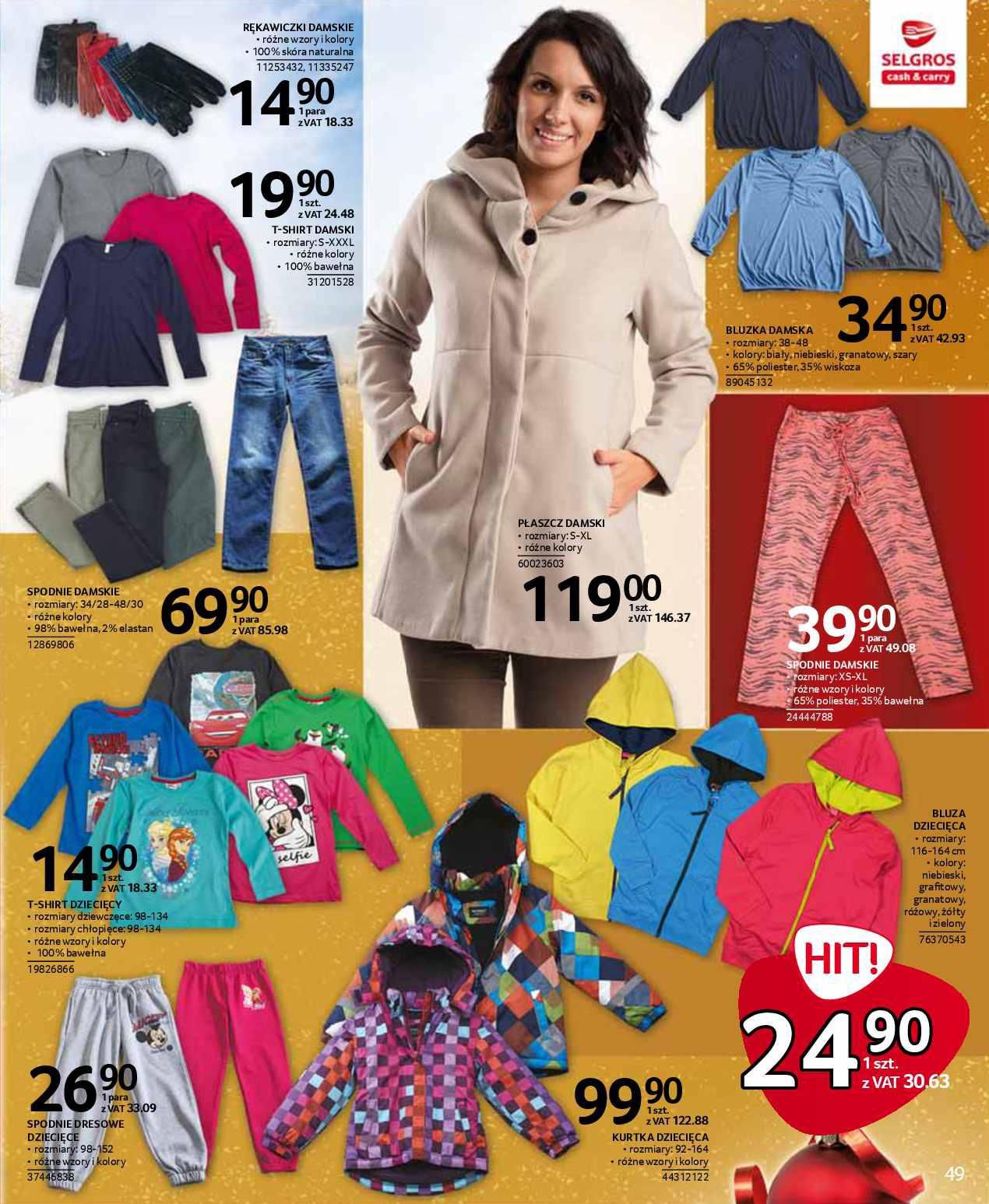 Gazetka promocyjna Selgros str. 49