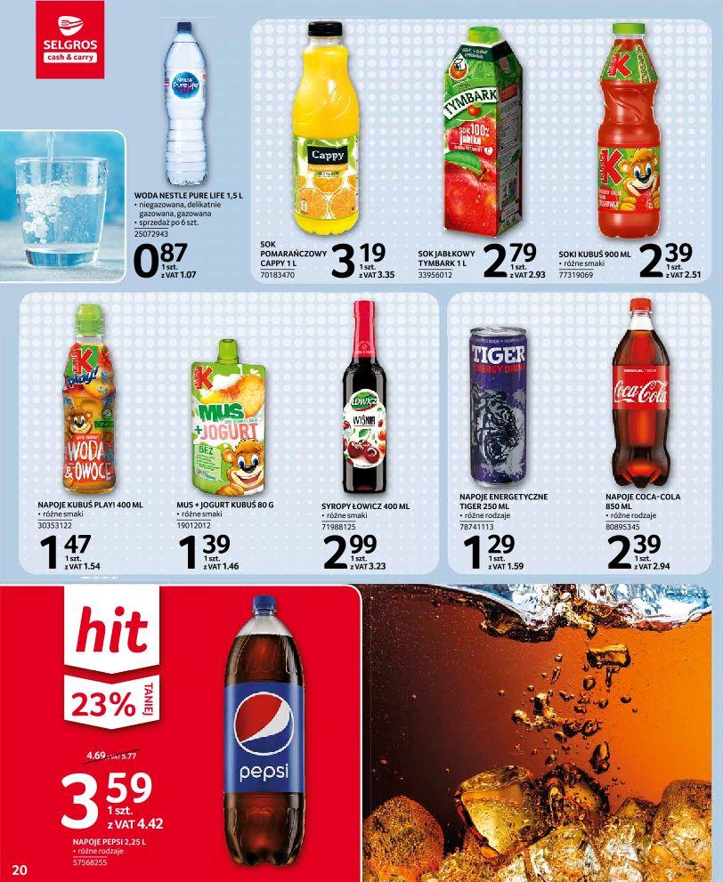 Gazetka promocyjna Selgros str. 20