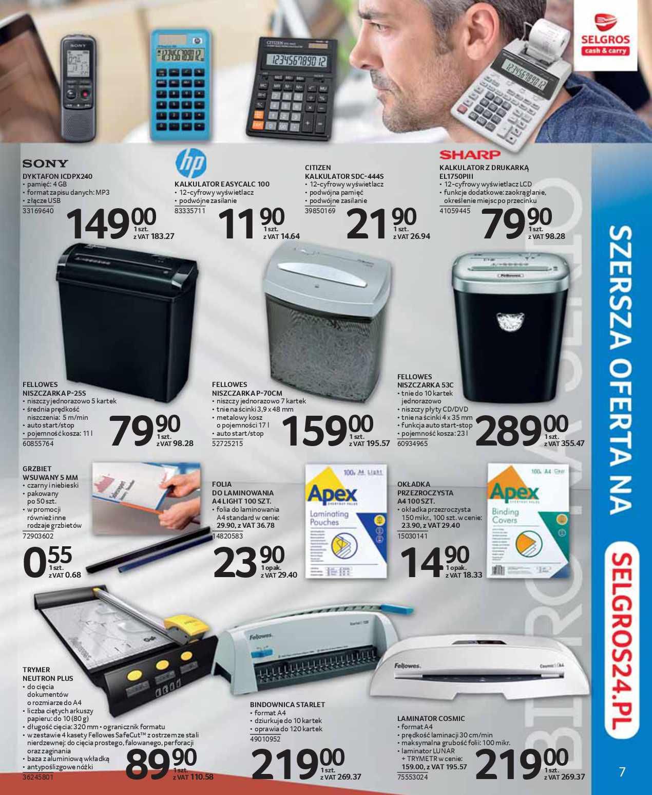 Gazetka promocyjna Selgros str. 7