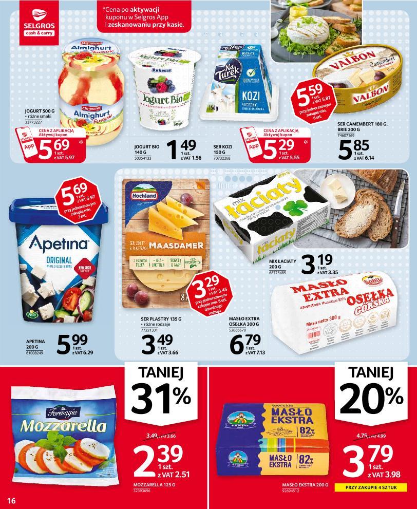 Gazetka promocyjna Selgros str. 16
