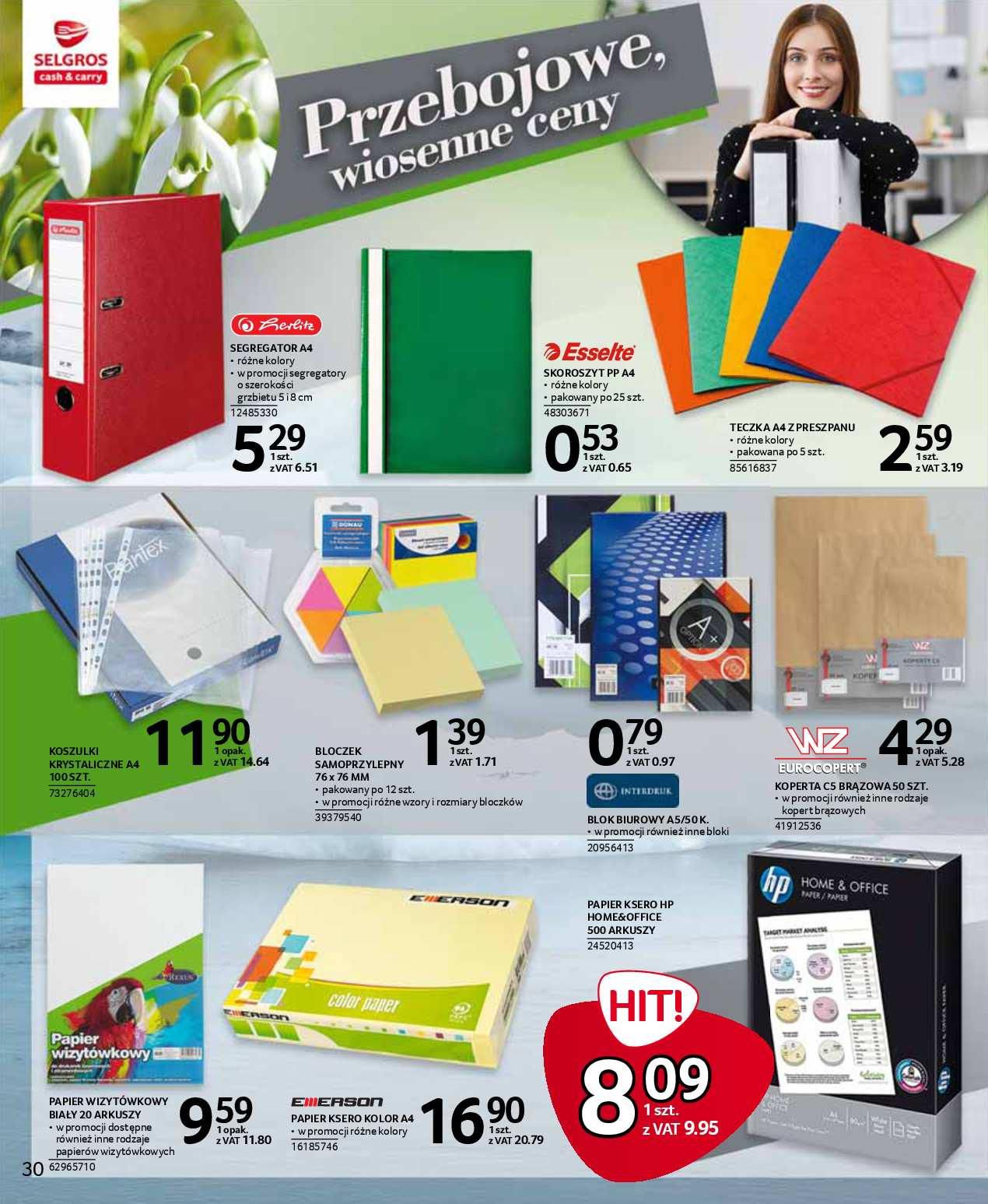 Gazetka promocyjna Selgros str. 30