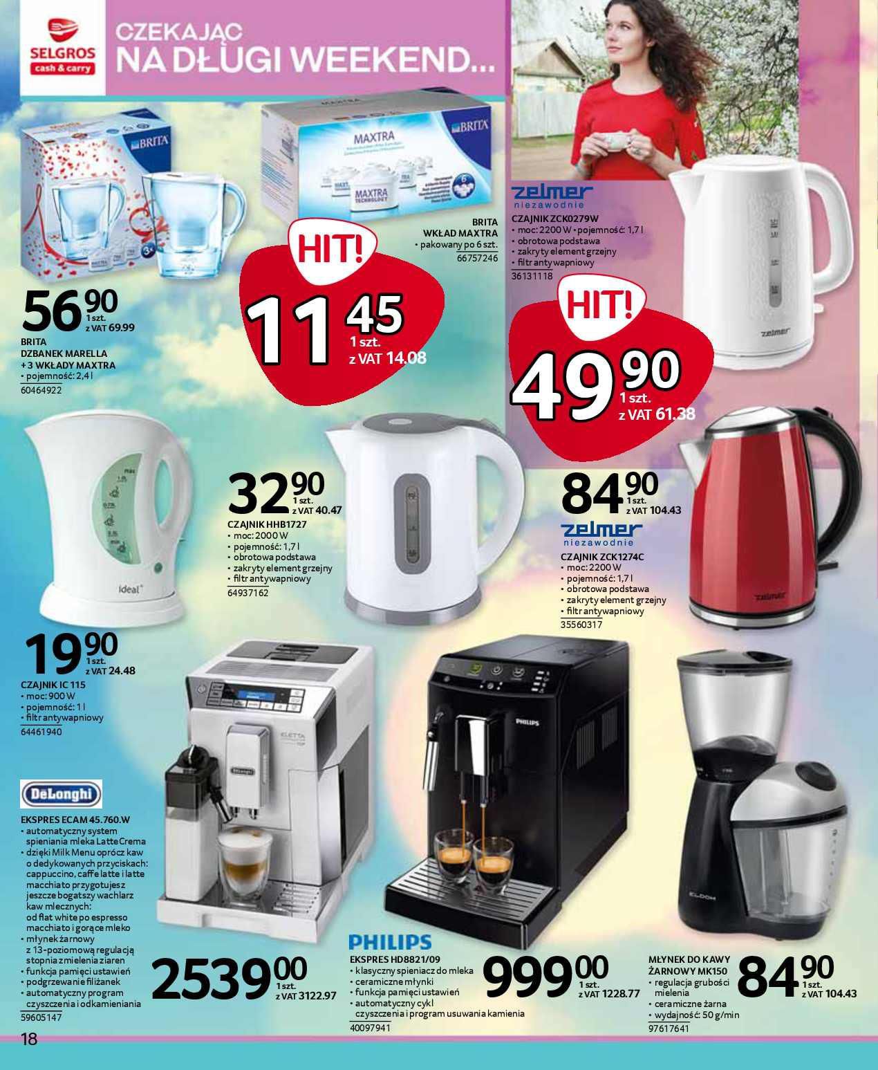 Gazetka promocyjna Selgros str. 18