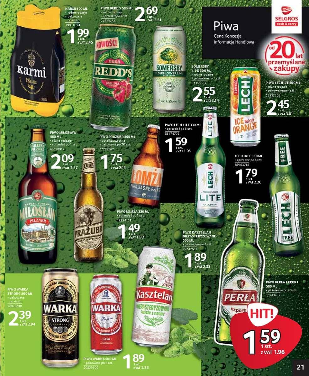 Gazetka promocyjna Selgros str. 21