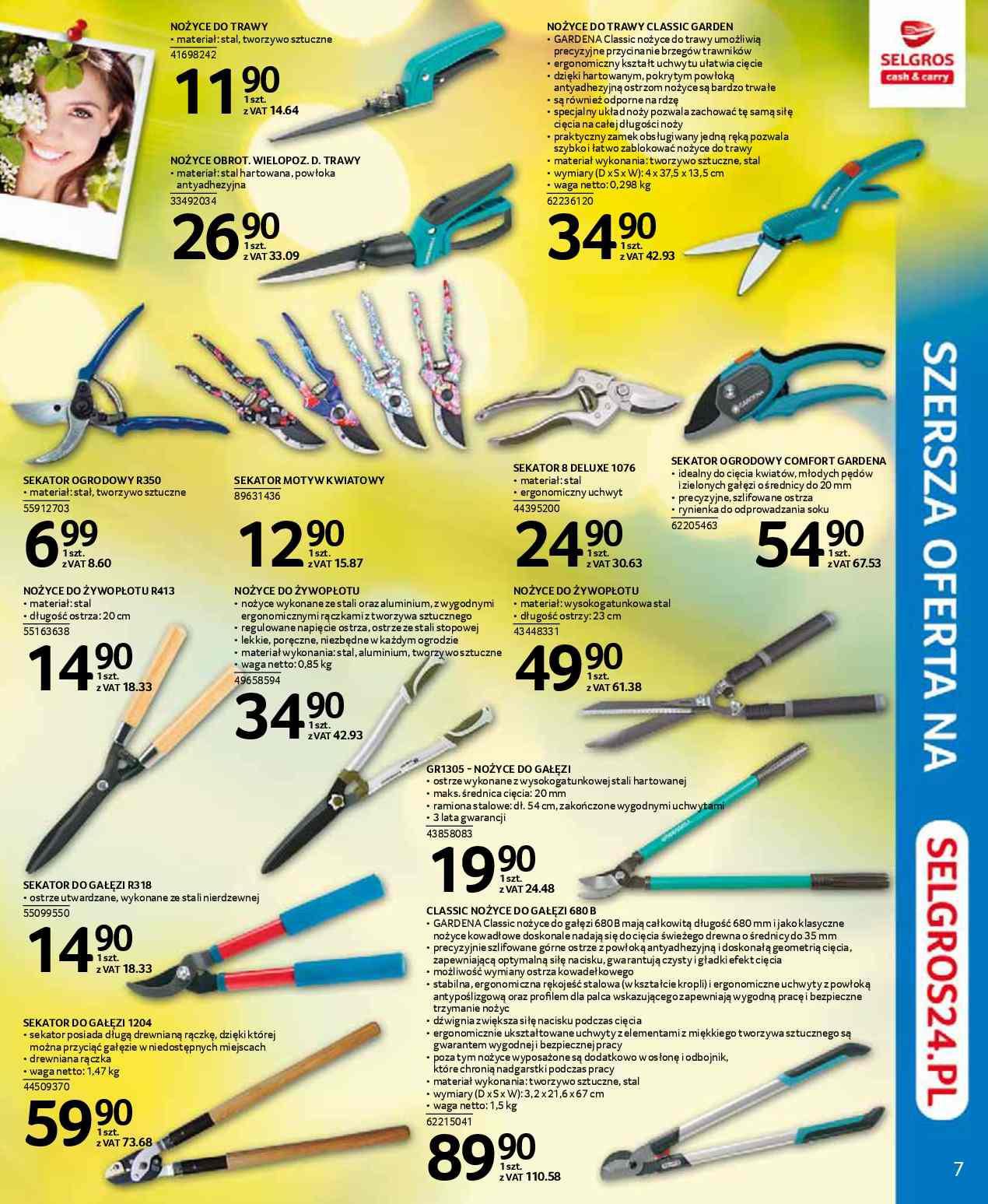 Gazetka promocyjna Selgros str. 7