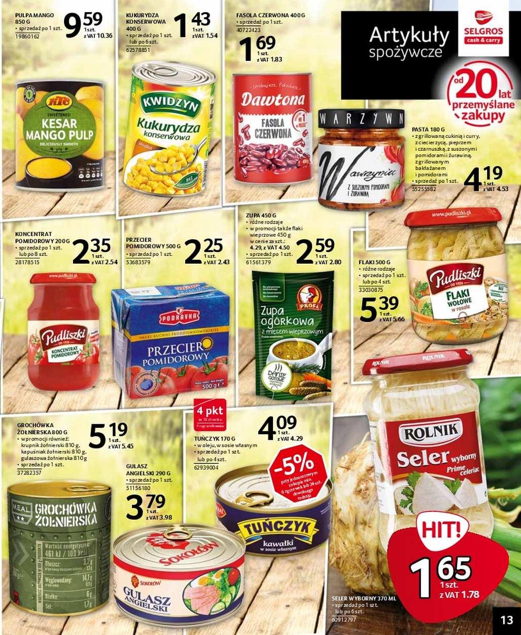 Gazetka promocyjna Selgros str. 13