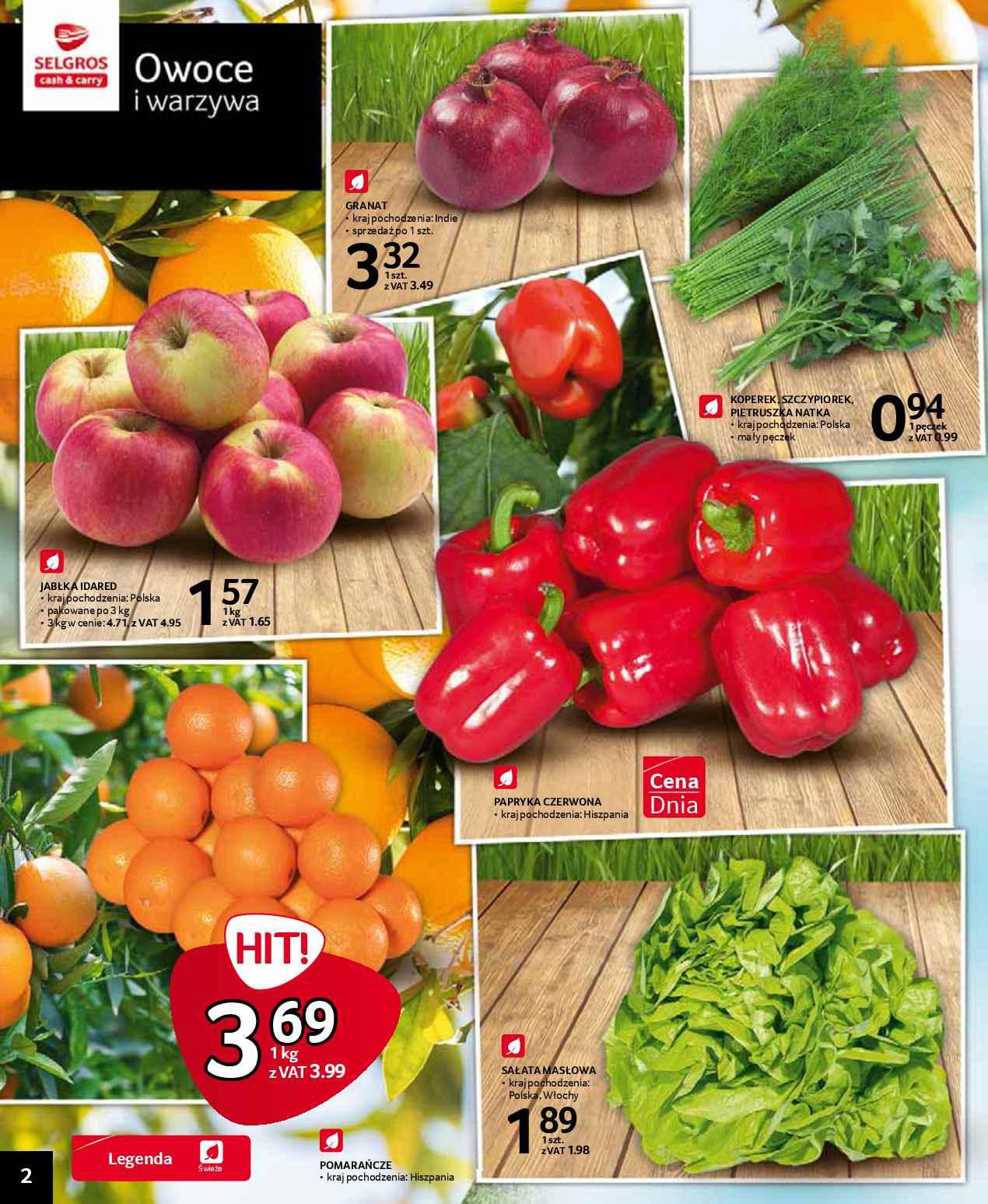 Gazetka promocyjna Selgros str. 2