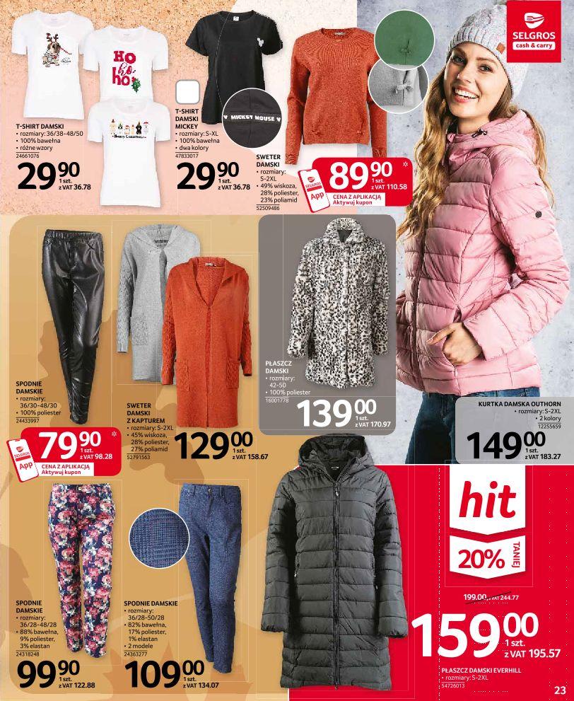 Gazetka promocyjna Selgros str. 23