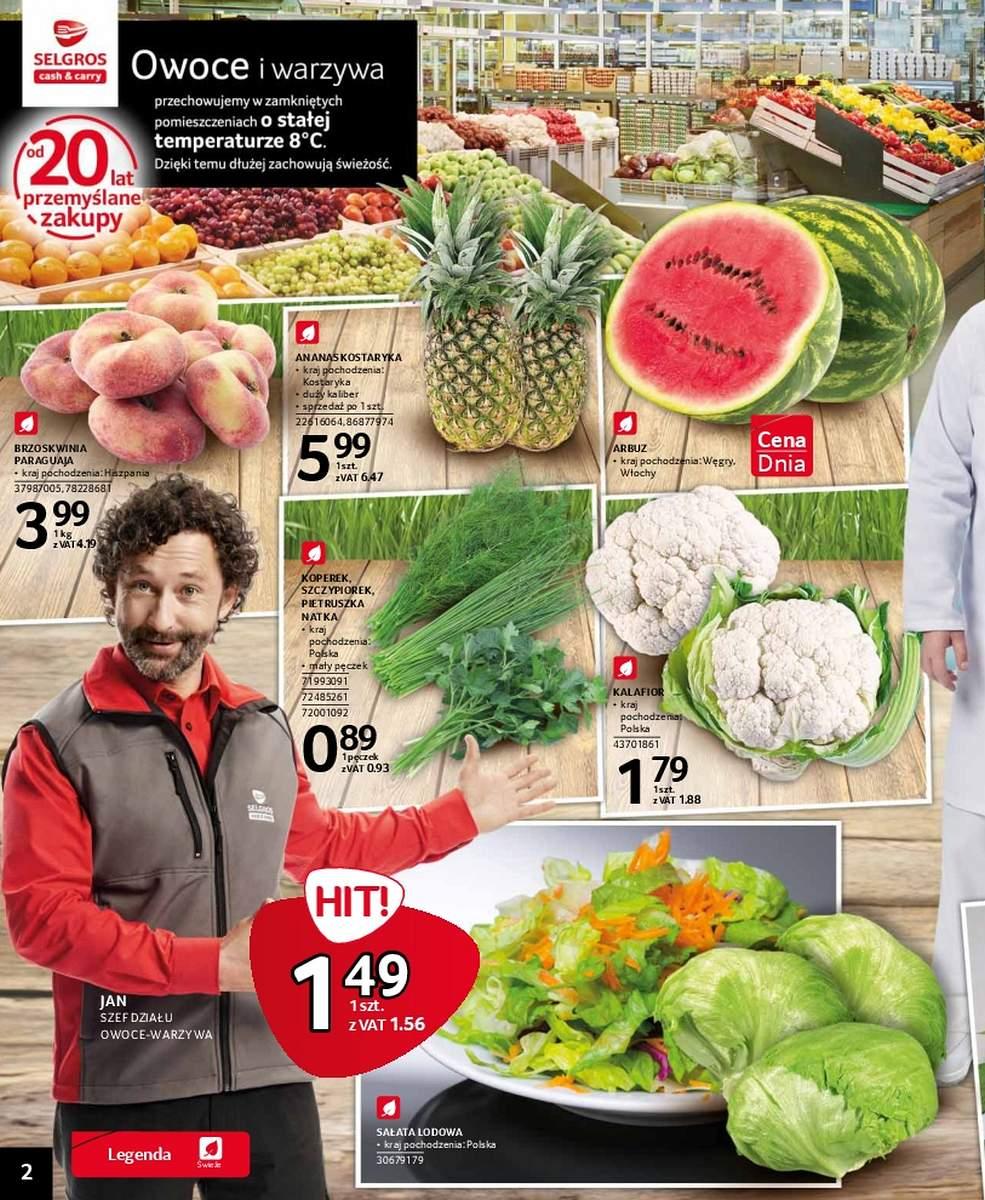 Gazetka promocyjna Selgros str. 2