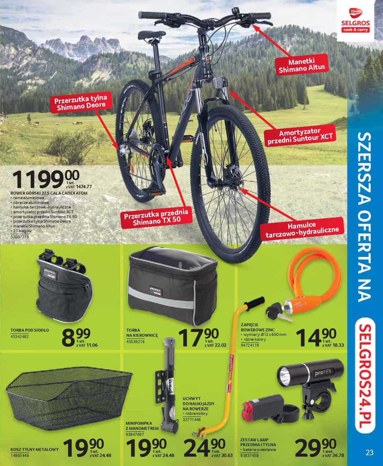 Gazetka promocyjna Selgros str. 23