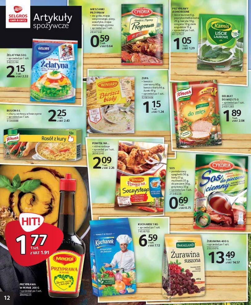 Gazetka promocyjna Selgros str. 12