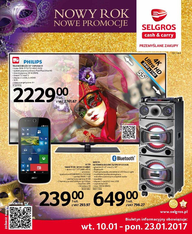 Gazetka promocyjna Selgros str. 1