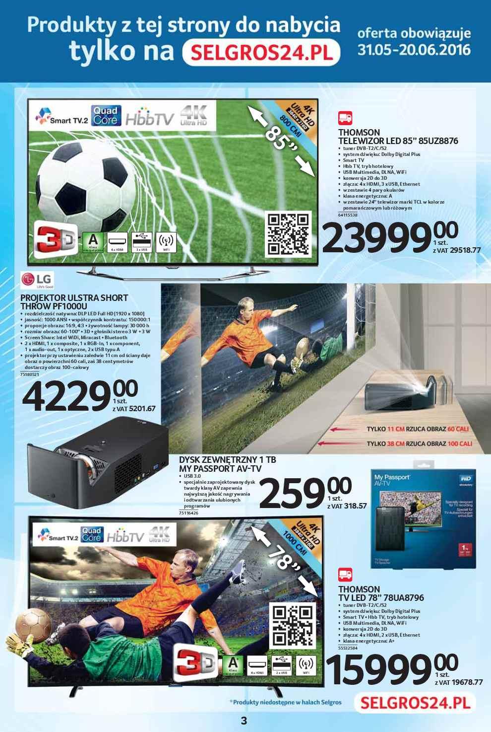 Gazetka promocyjna Selgros str. 3