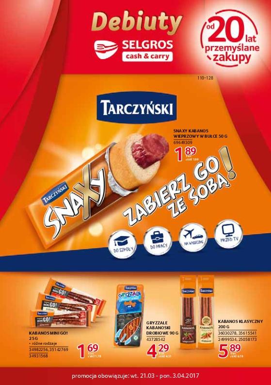 Gazetka promocyjna Selgros str. 1