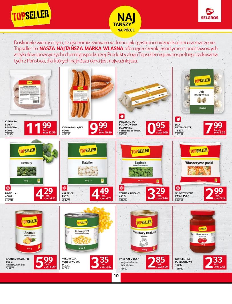 Gazetka promocyjna Selgros str. 10