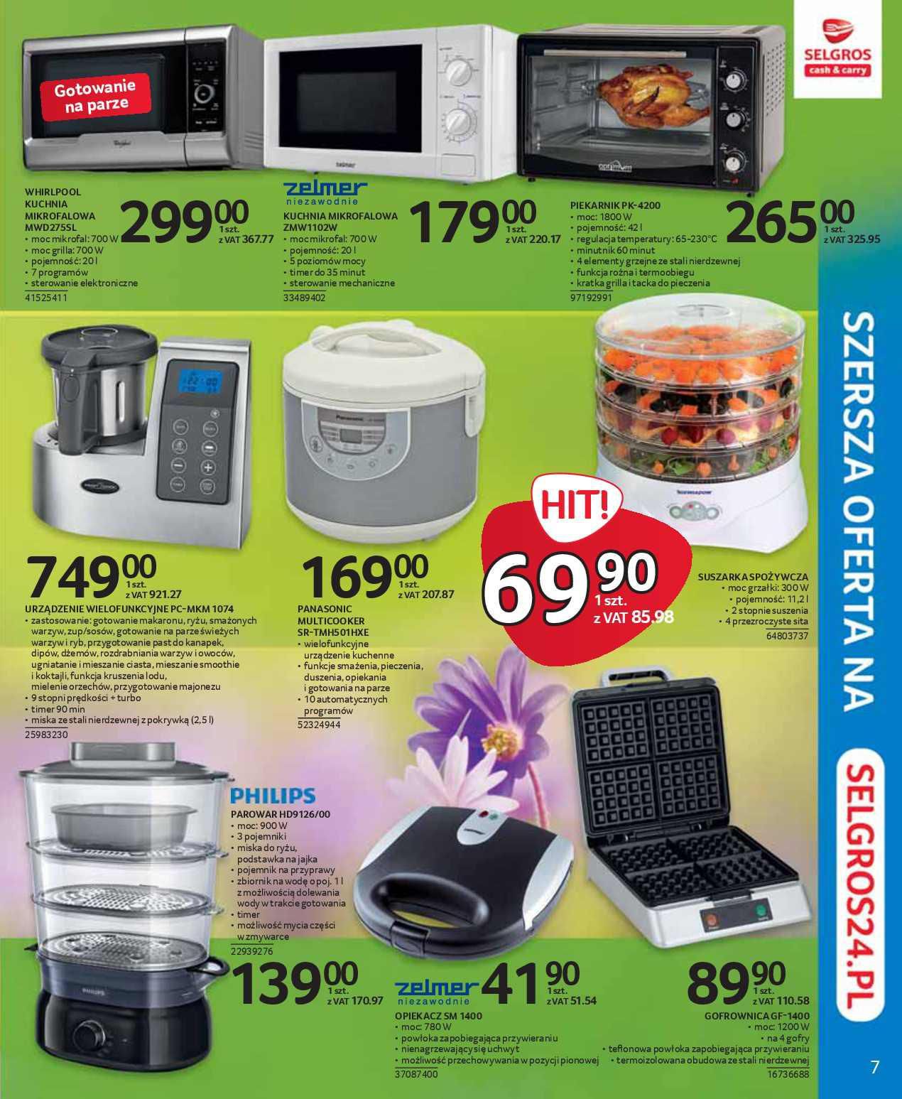 Gazetka promocyjna Selgros str. 7