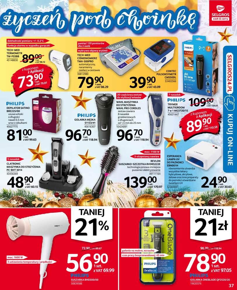 Gazetka promocyjna Selgros str. 37