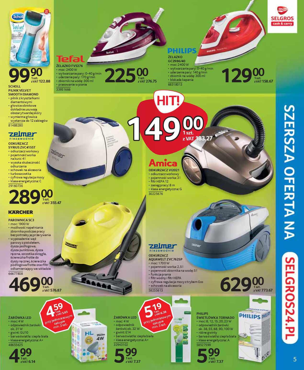 Gazetka promocyjna Selgros str. 5