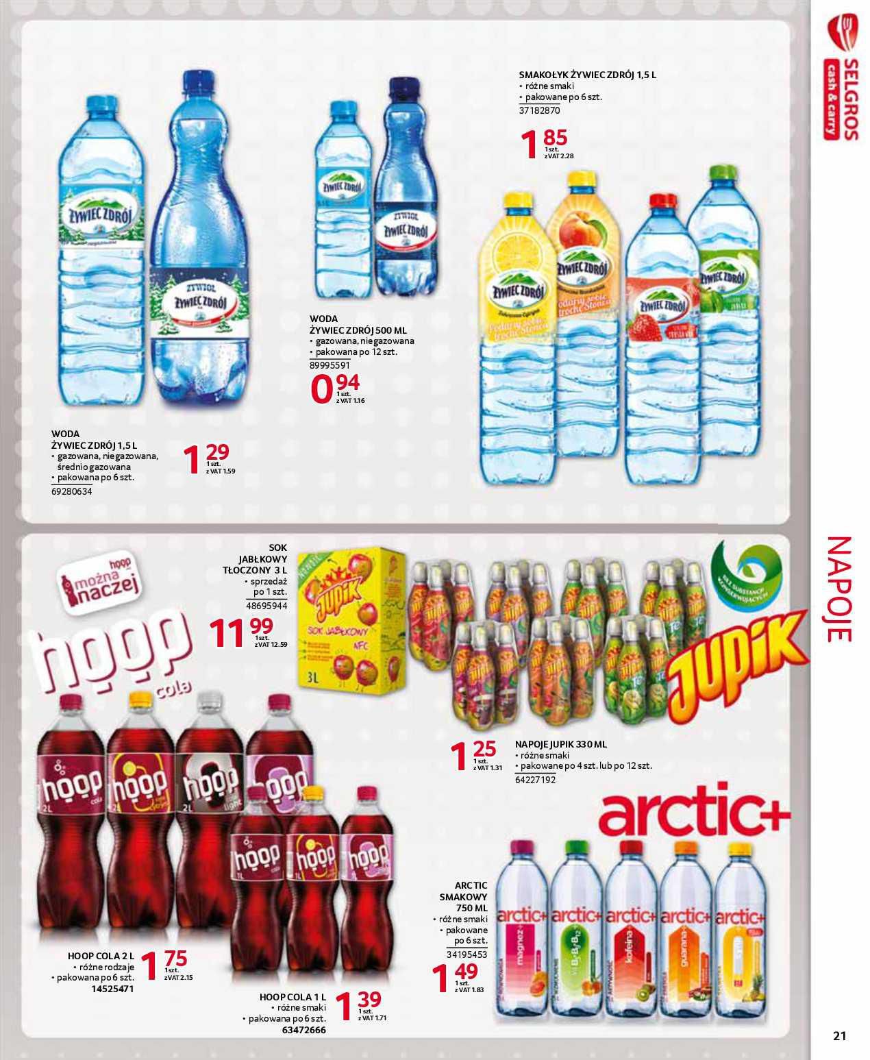 Gazetka promocyjna Selgros str. 21