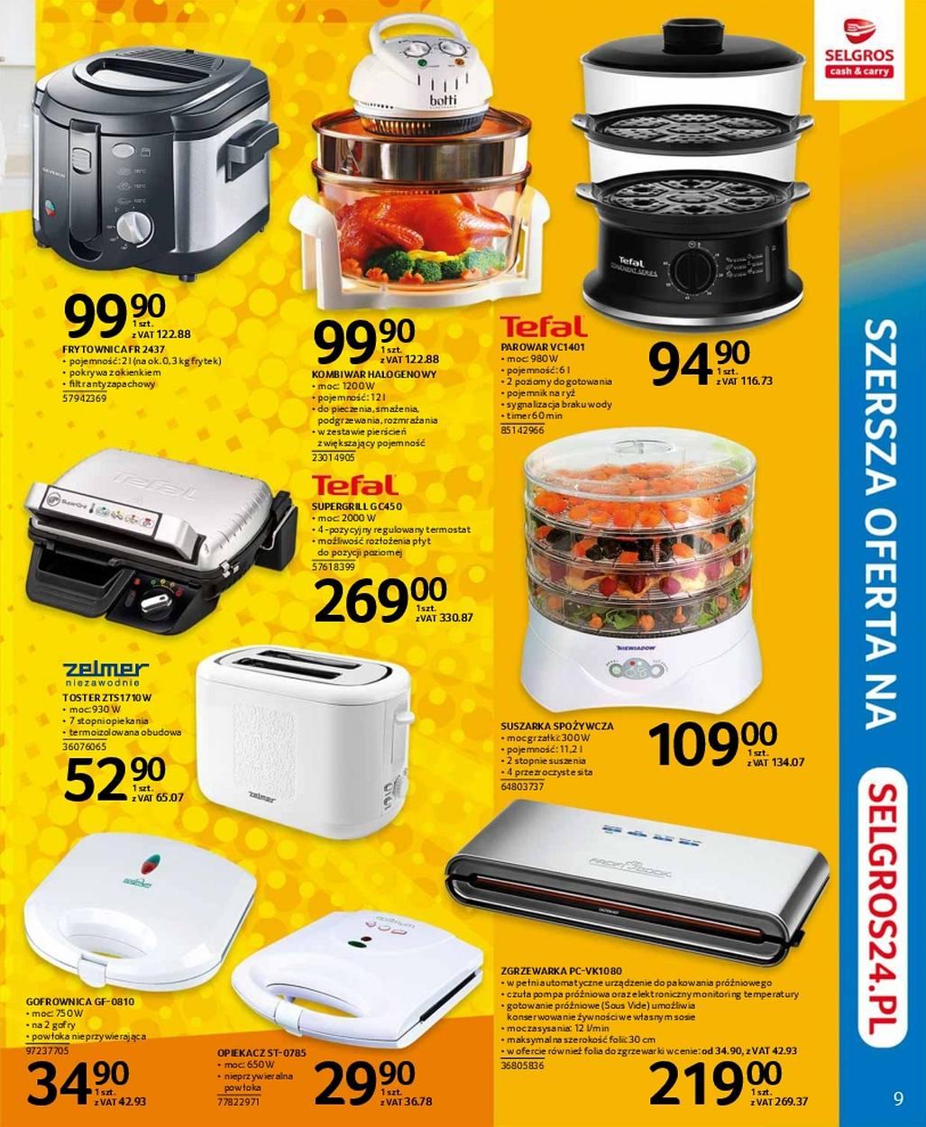 Gazetka promocyjna Selgros str. 9
