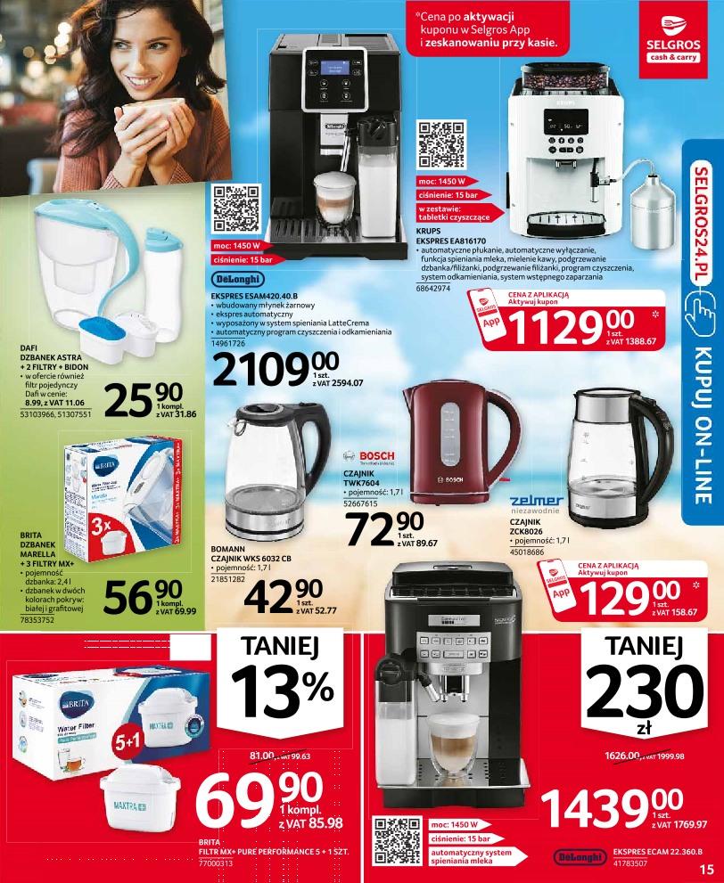Gazetka promocyjna Selgros str. 15