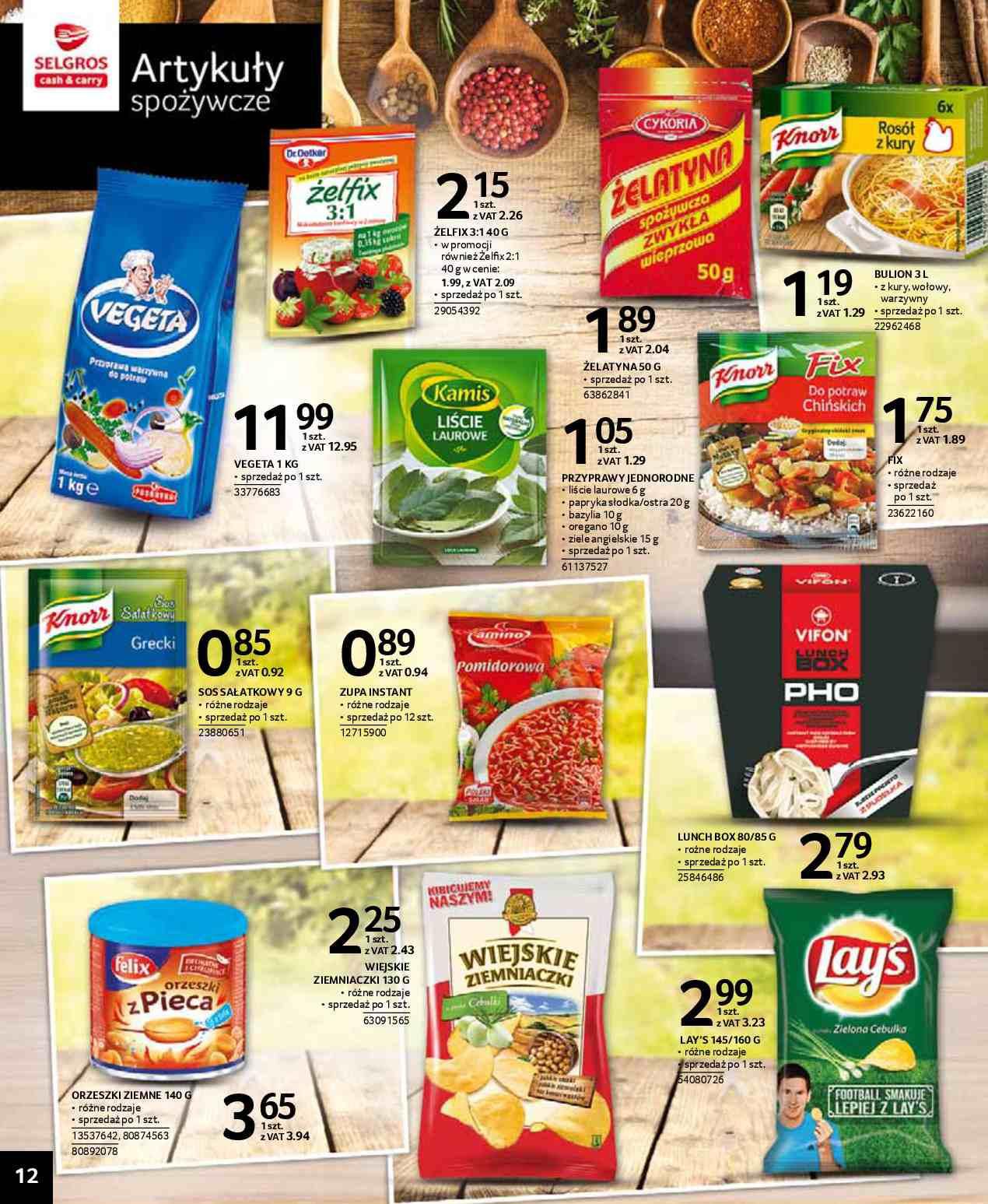 Gazetka promocyjna Selgros str. 12