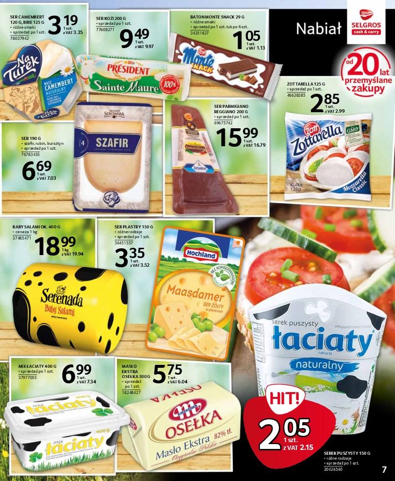 Gazetka promocyjna Selgros str. 7