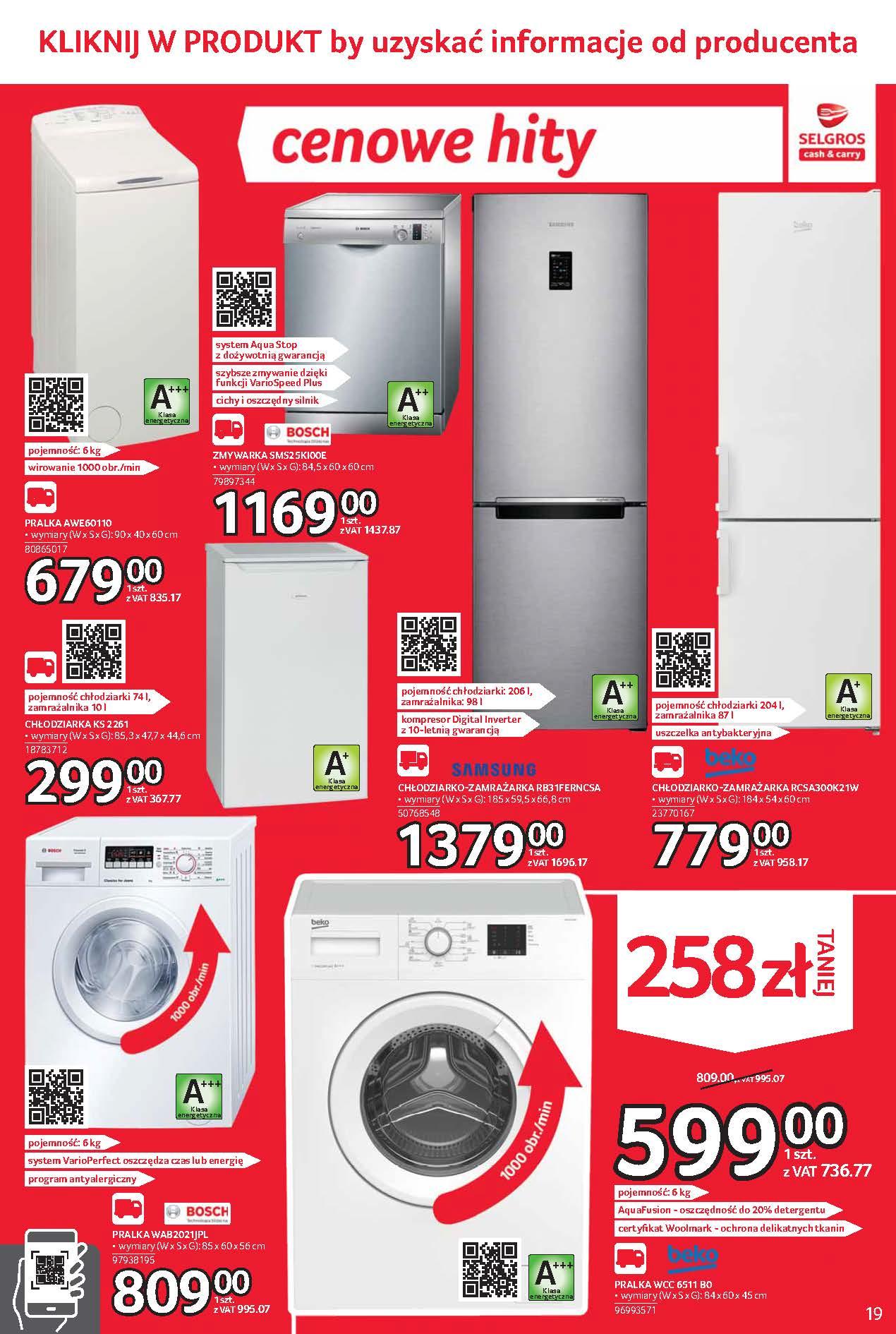 Gazetka promocyjna Selgros str. 19