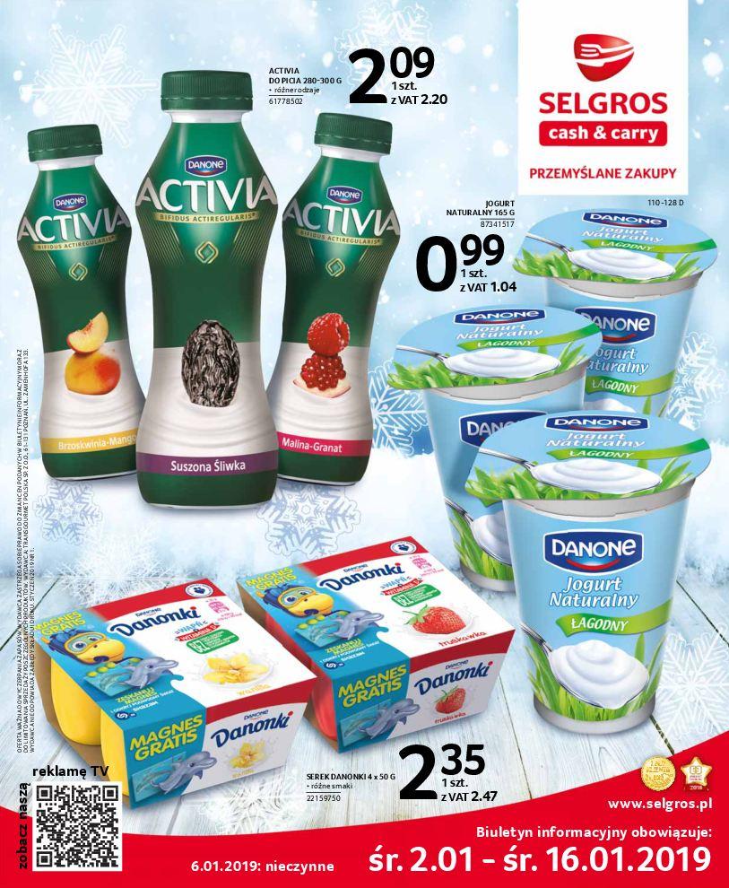 Gazetka promocyjna Selgros str. 1