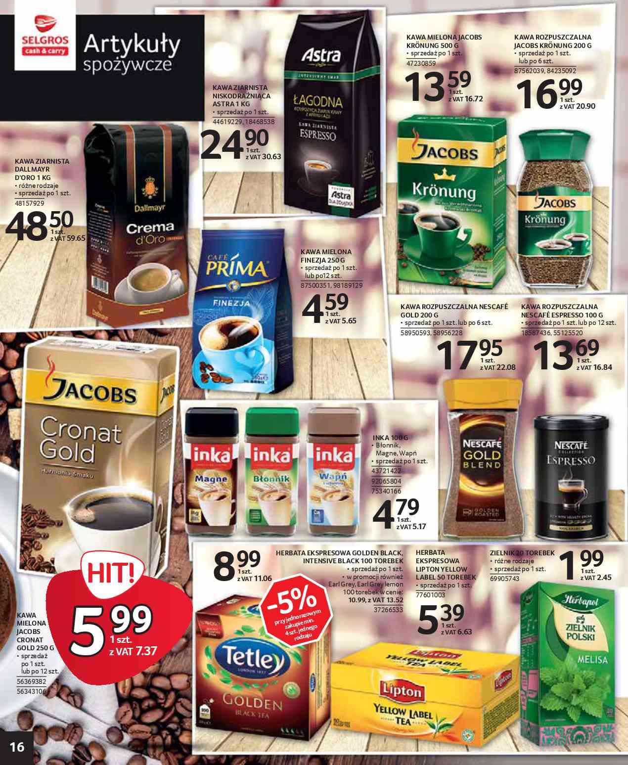 Gazetka promocyjna Selgros str. 16