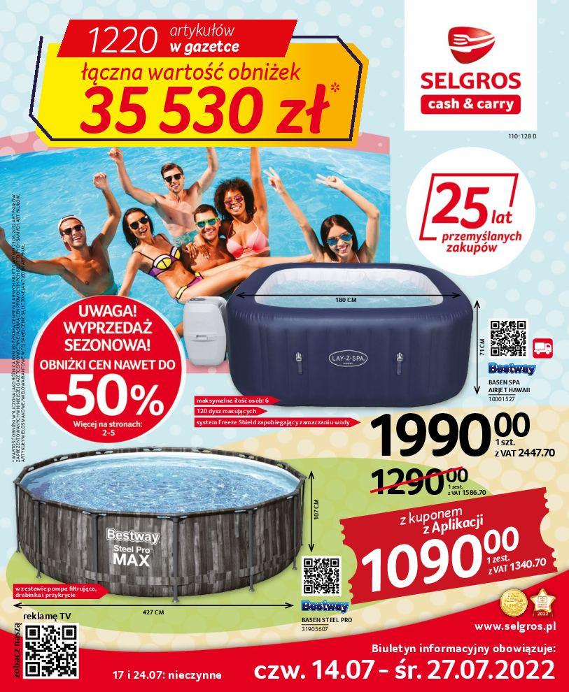 Gazetka promocyjna Selgros str. 1