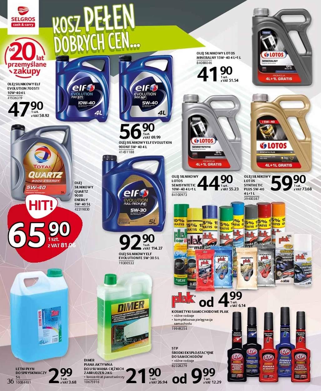 Gazetka promocyjna Selgros str. 36