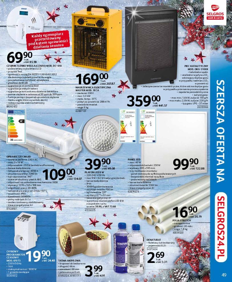 Gazetka promocyjna Selgros str. 49