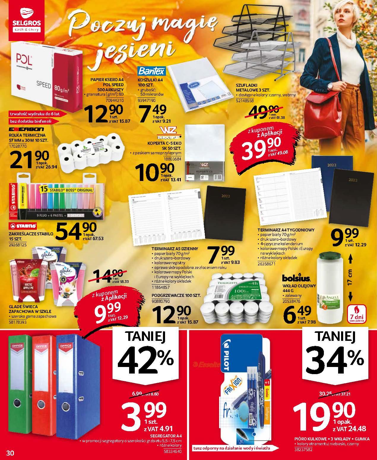 Gazetka promocyjna Selgros str. 30