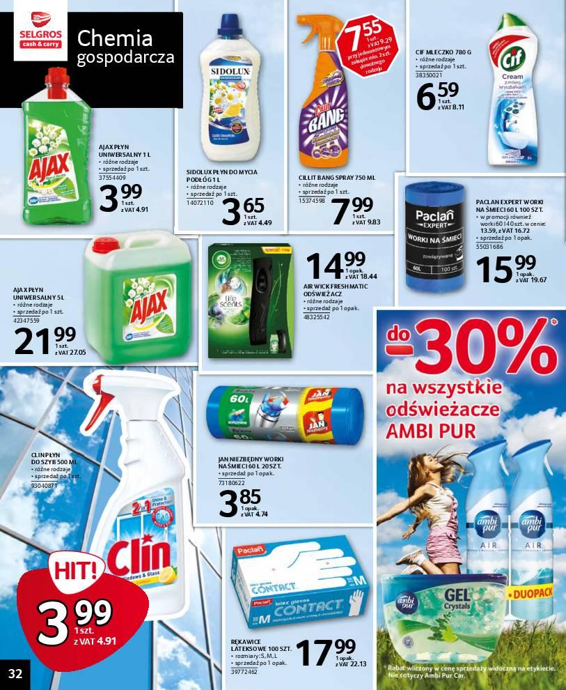 Gazetka promocyjna Selgros str. 32