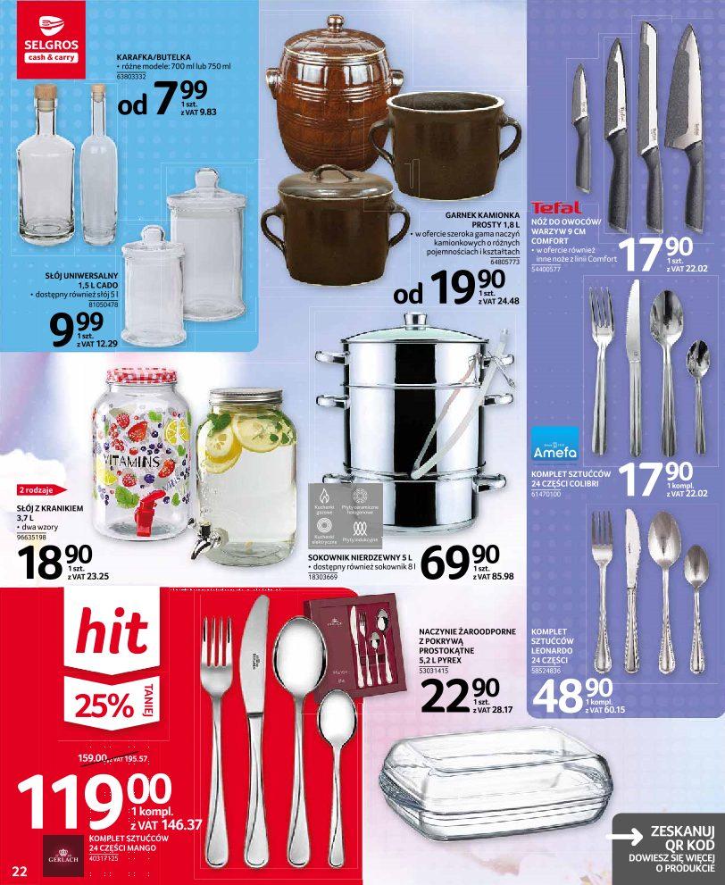 Gazetka promocyjna Selgros str. 22