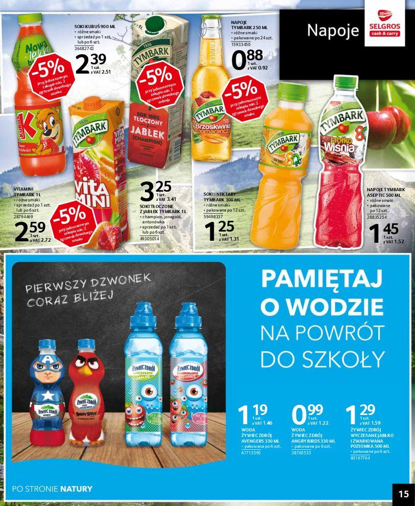Gazetka promocyjna Selgros str. 15
