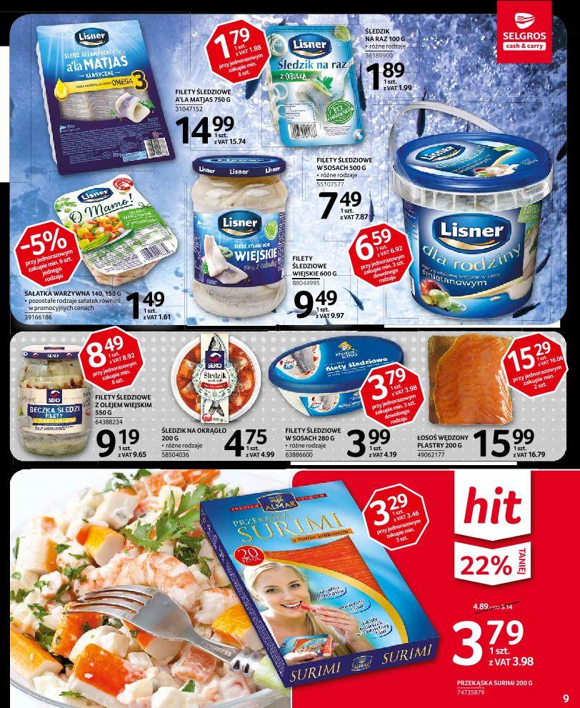 Gazetka promocyjna Selgros str. 9