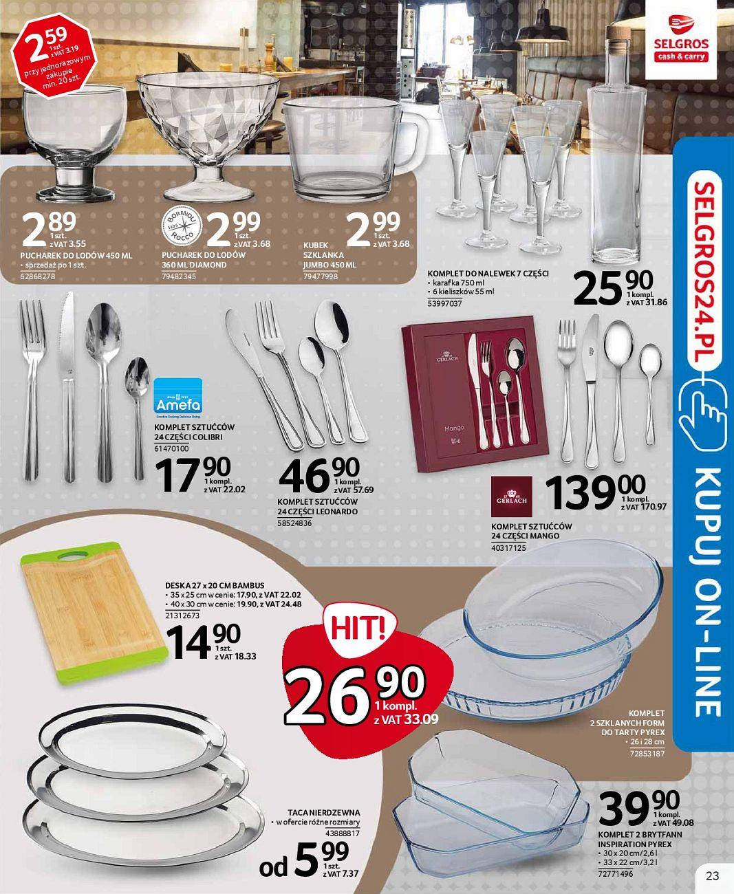 Gazetka promocyjna Selgros str. 23