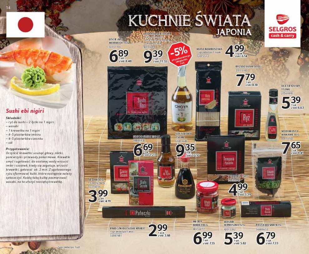 Gazetka promocyjna Selgros str. 14