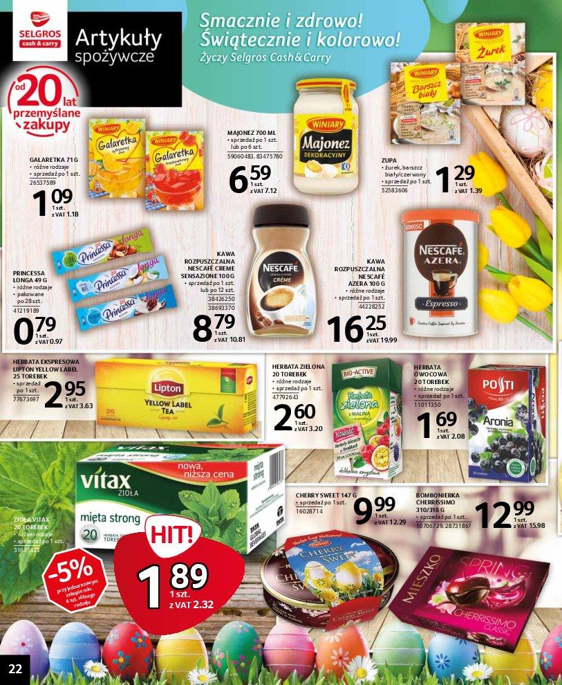 Gazetka promocyjna Selgros str. 22