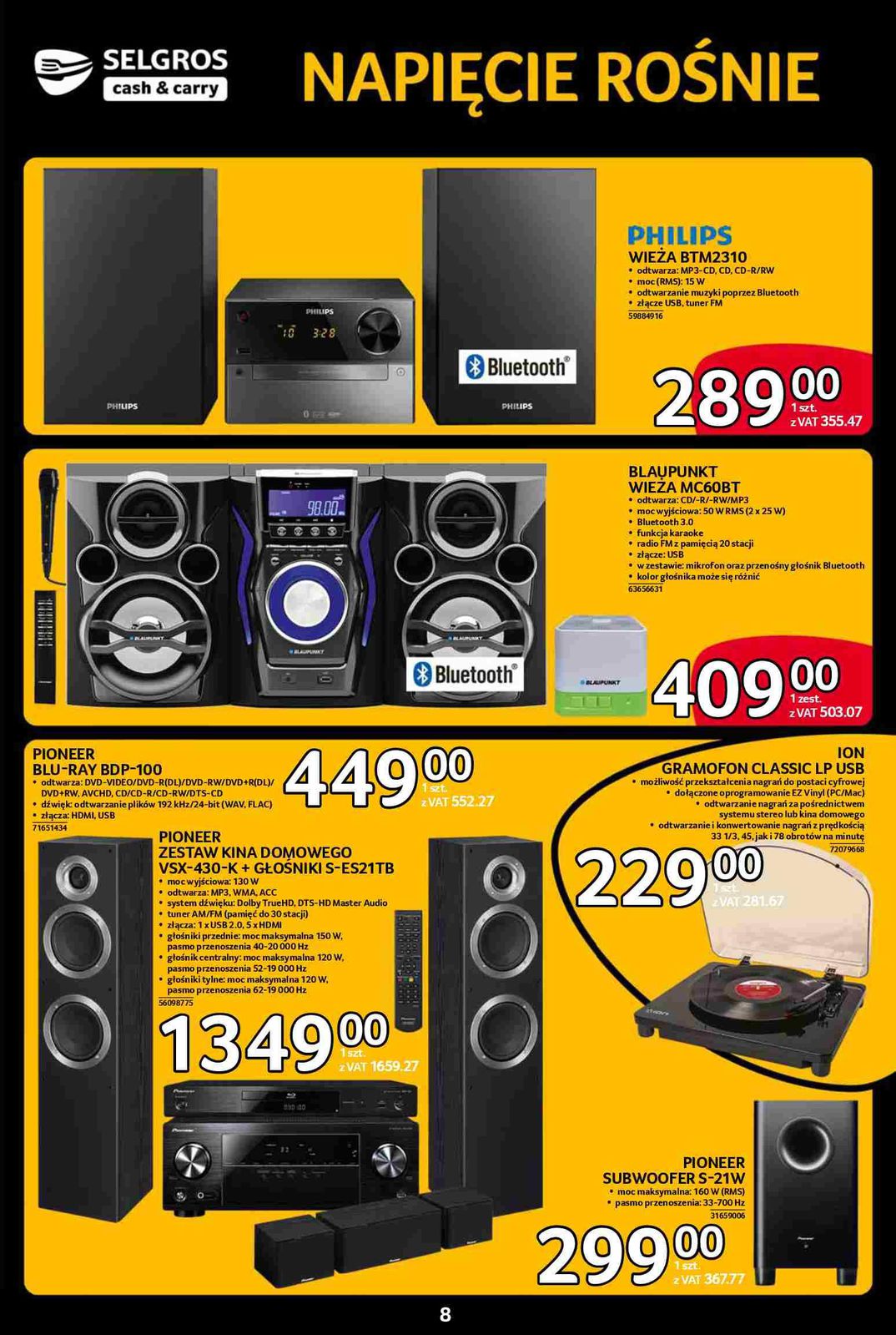 Gazetka promocyjna Selgros str. 8