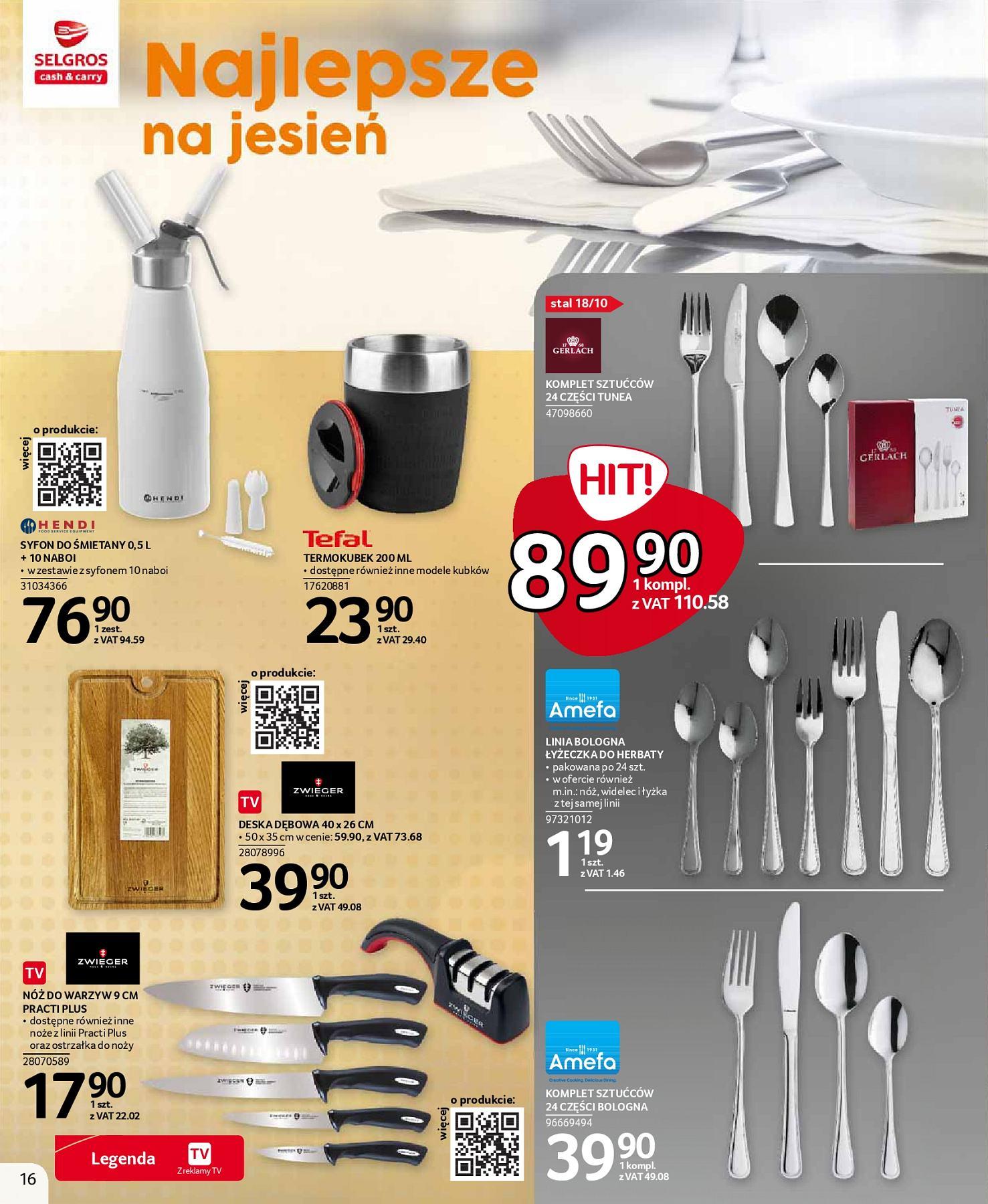 Gazetka promocyjna Selgros str. 16