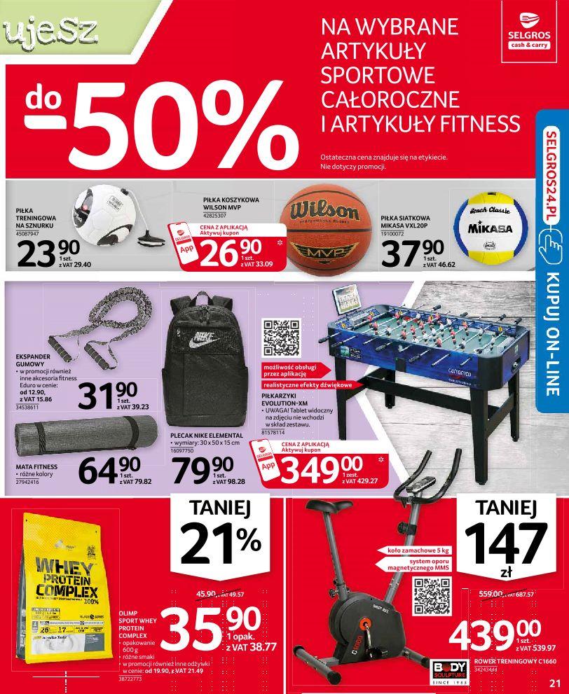 Gazetka promocyjna Selgros str. 21