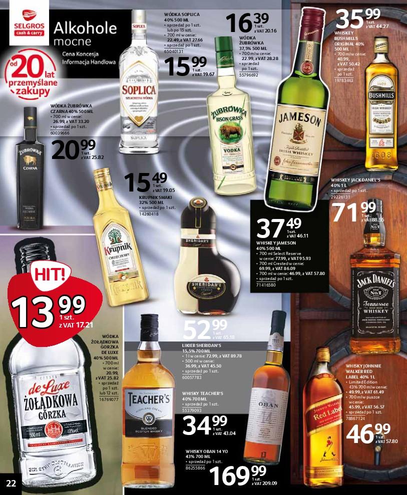 Gazetka promocyjna Selgros str. 22
