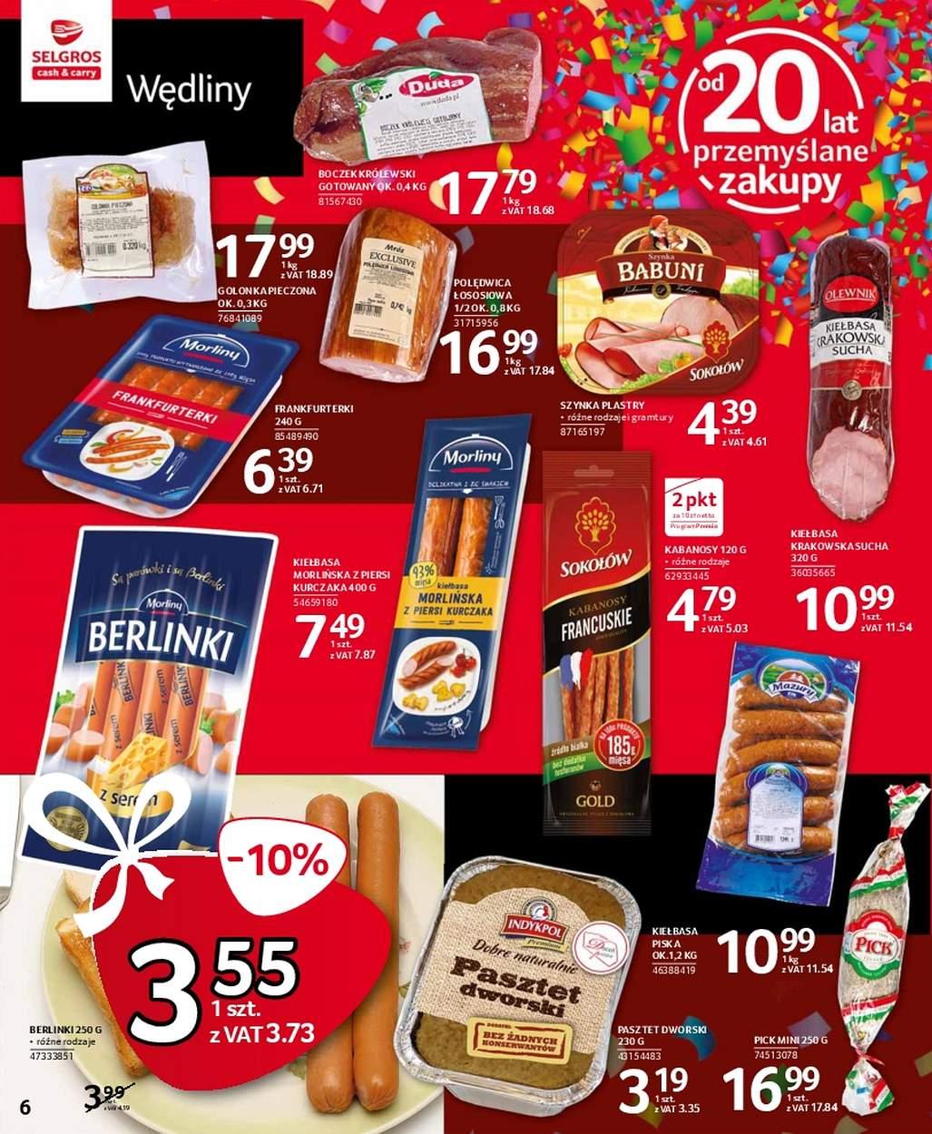 Gazetka promocyjna Selgros str. 6