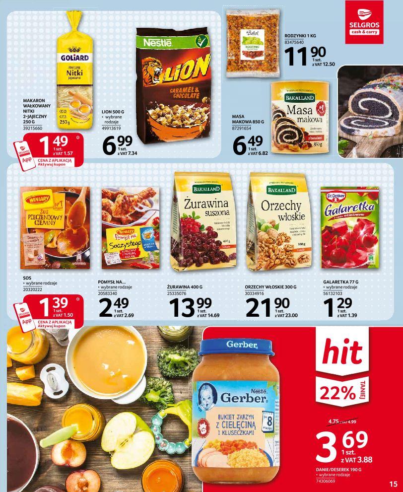 Gazetka promocyjna Selgros str. 15