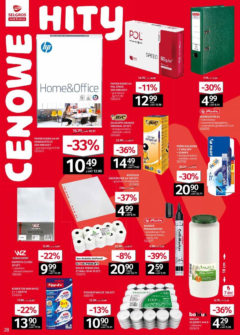 Gazetka promocyjna Selgros str. 28