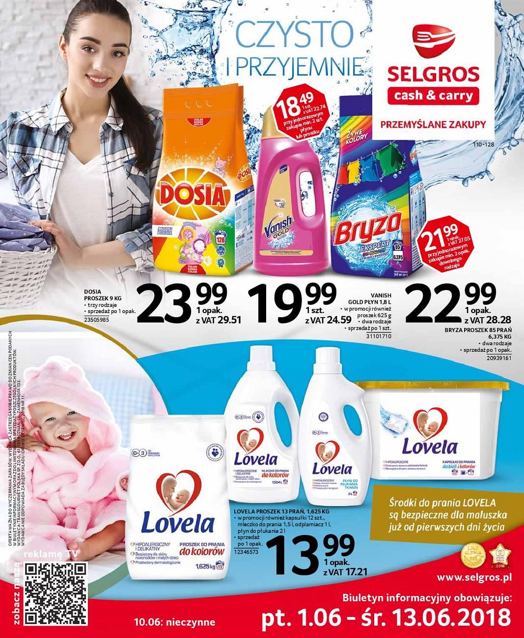 Gazetka promocyjna Selgros str. 1